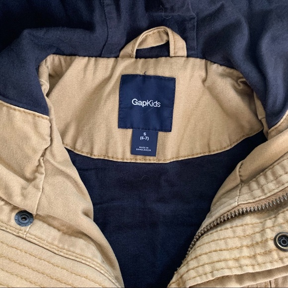 Gap boys hooded utility jacket - Picture 3 of 3